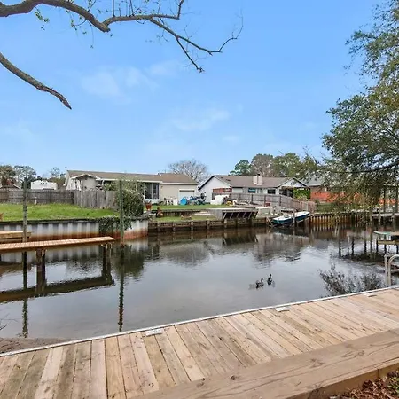 Gulf Brz-Beaches-Dwntwn Pns-Pet Friendly-Canal Gulf Breeze Exterior photo